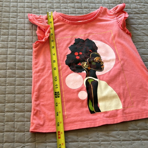 EUC - 👧🏾 Sweet Short Sleeved T-Shirt Celebrates Black History Month - Picture 5 of 6